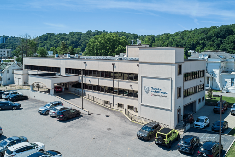 Exterior view of Charleston Surgical Hospital