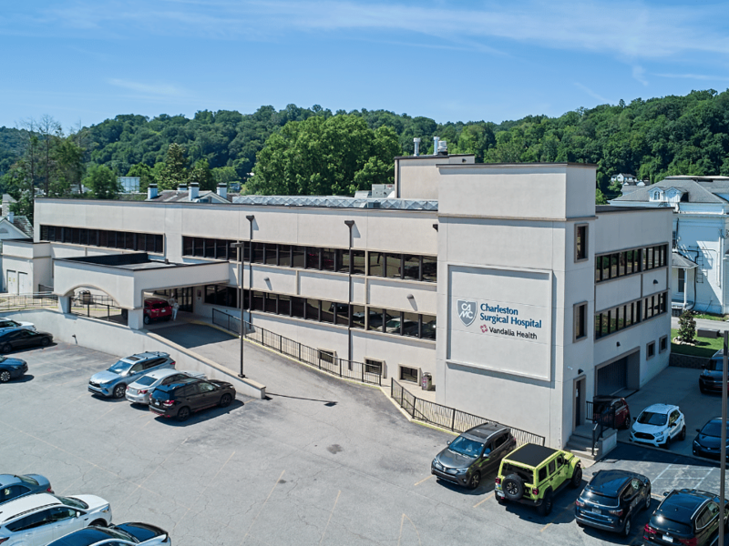 Exterior view of Charleston Surgical Hospital