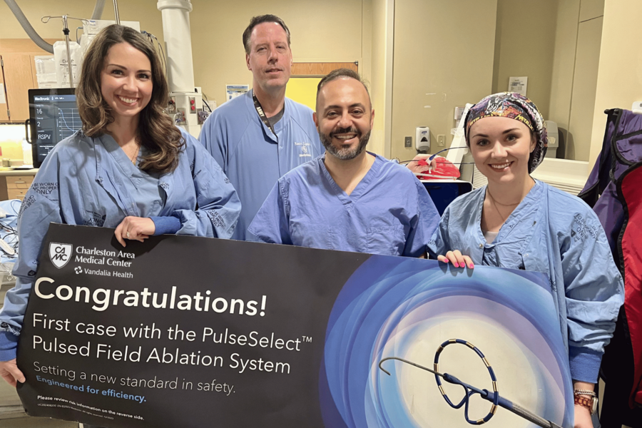 First Pulsed Field