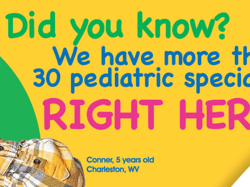 CAMC Pediatrics Banner